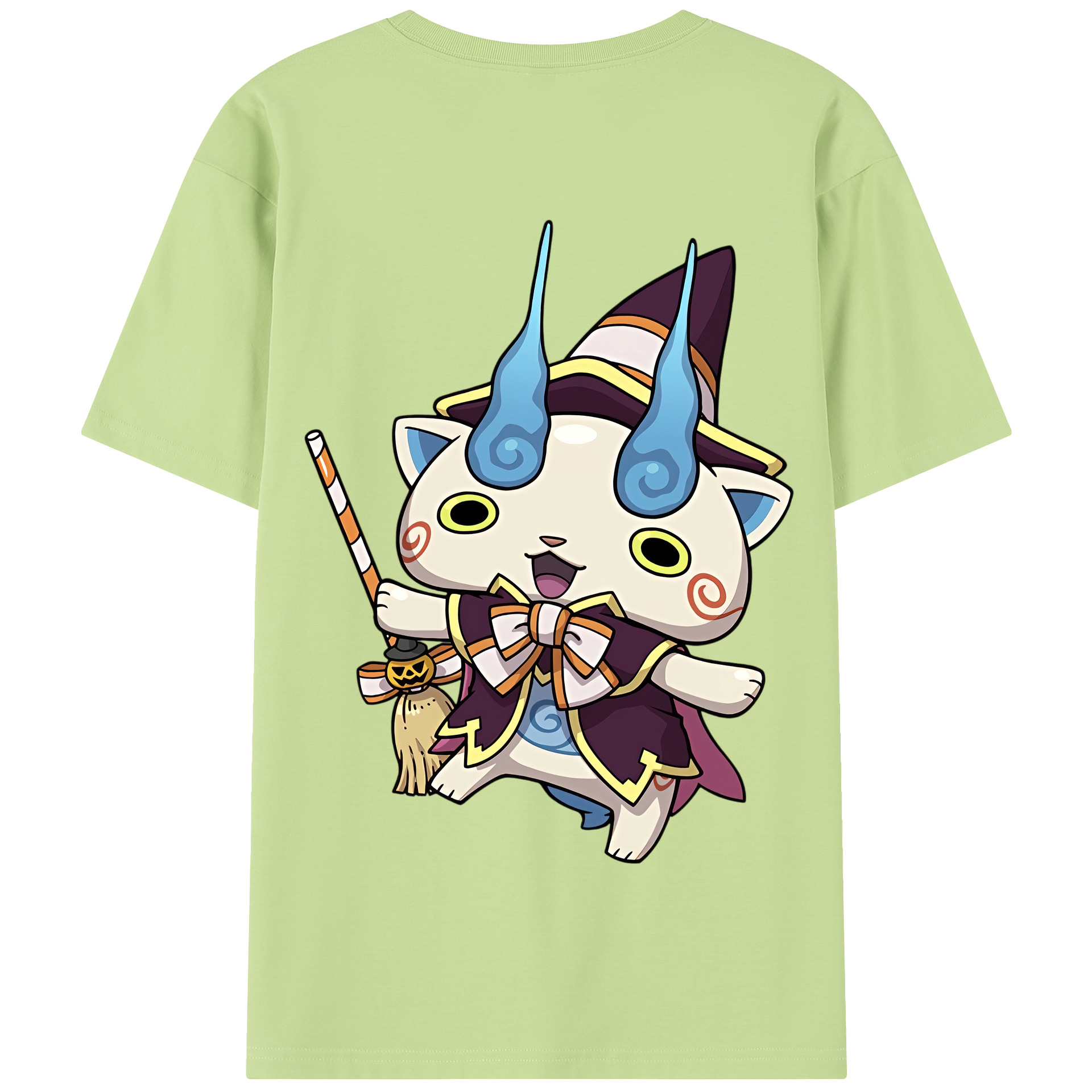 （画像用） 妖怪ウォッチ Yo-kai Watch 綿100％半袖Tシャツ（背面プリント）